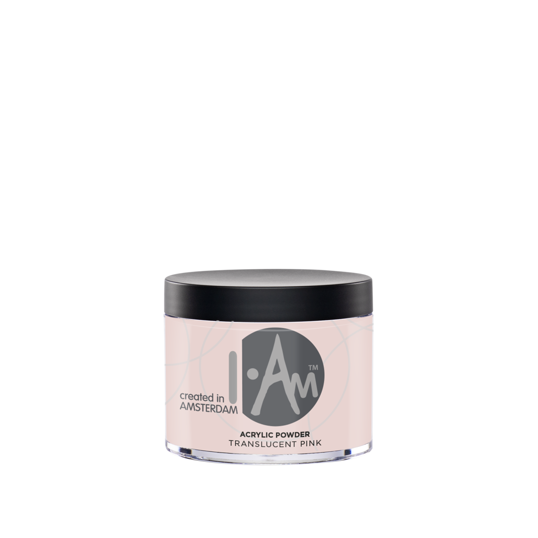 I.Am Nail Acrylic Powder Translucent Pink 25 gr